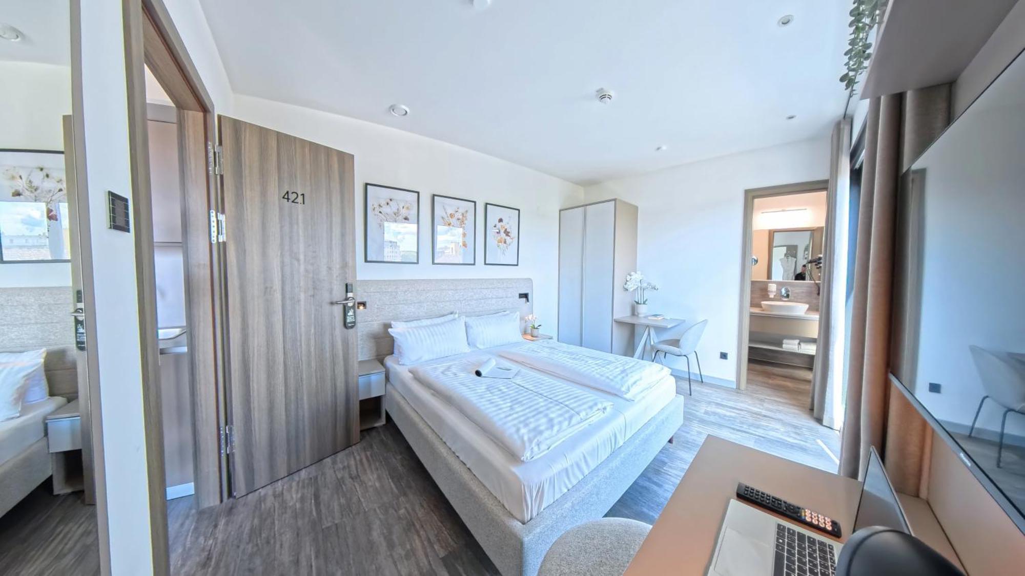 Novera Aparthotel Hamburg-Harburg Rum bild